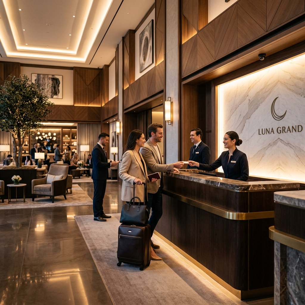 SmarteCheckin Hotel Reception